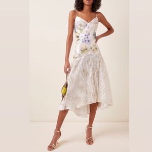 Rodarte Floral Sequin Slip Dress - NEW w/o tags